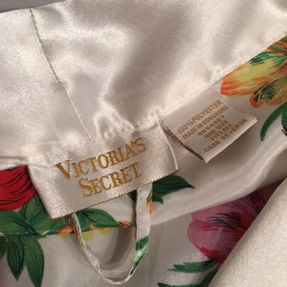 Floral Silk Robe - Picture 5 of 5